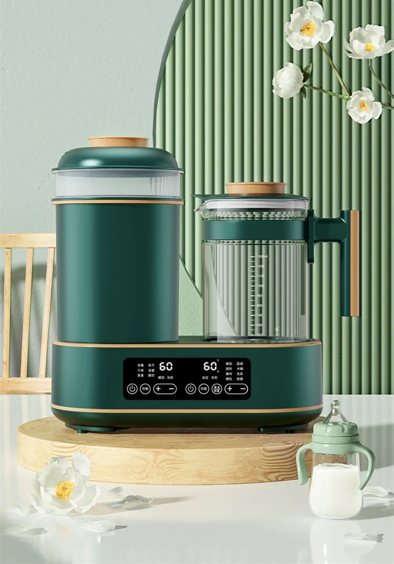 2023 Infant food storage maker steam sterilizer dry automatic milk formula dispenser