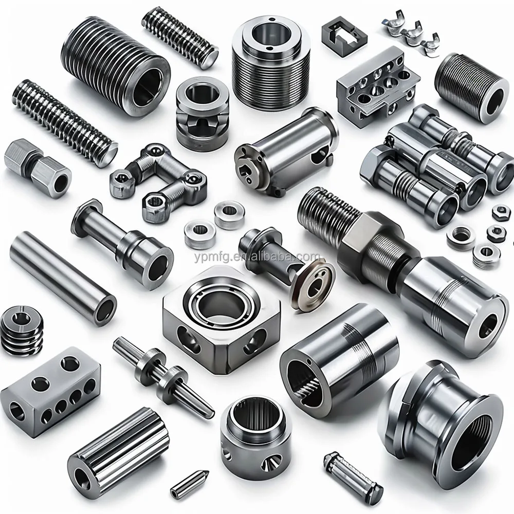 Customized Metal Parts Stainless Steel Aluminum Turning Cutting Milling Precision Rapid Prototype Service Cnc Machining Parts