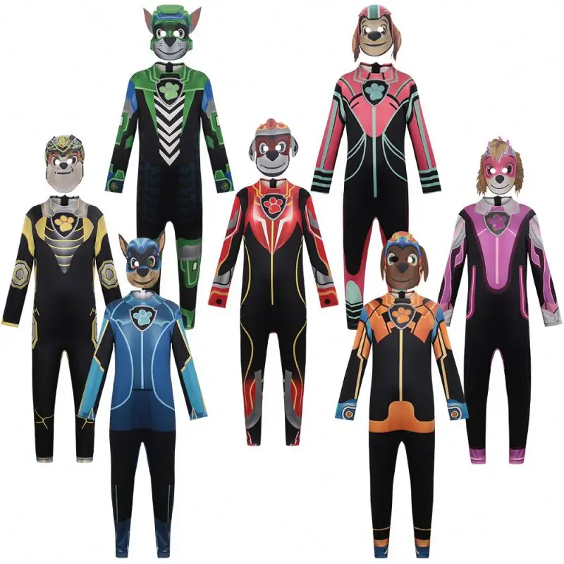 2024 New Arrivals Dog Partol Halloween Role Paying Cosplay Funny TV & Movie Costume for Kids