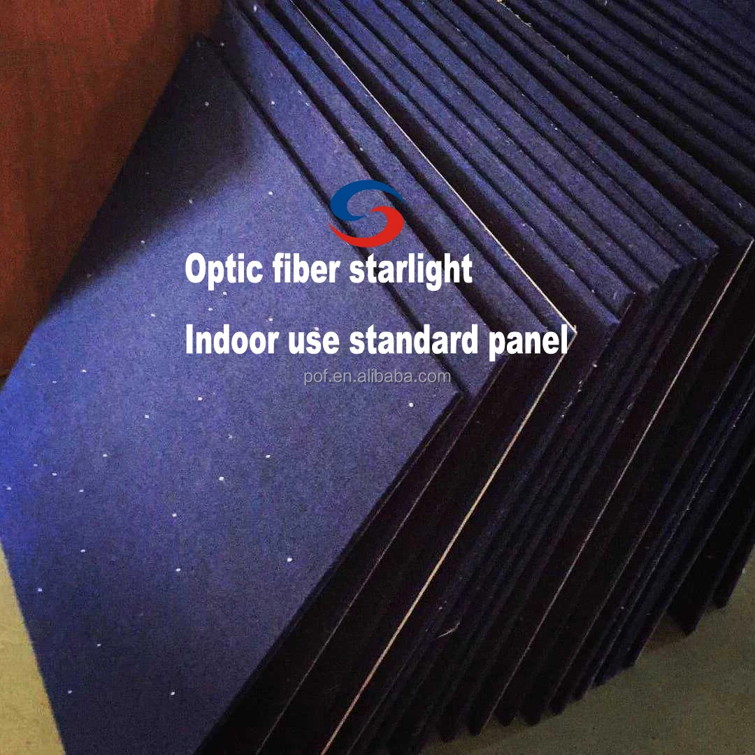 Customization Fibra Optica Lighting Fiber Optic Star Ceiling Tiles Star Ceiling Theatre Light panel