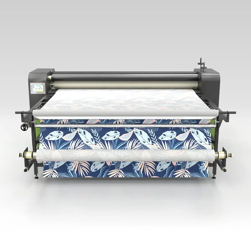 SUBLISTAR 320mm Drum Diameter 1700mm Transfer Width Heat Rotary Oil Press Sublimation Machine