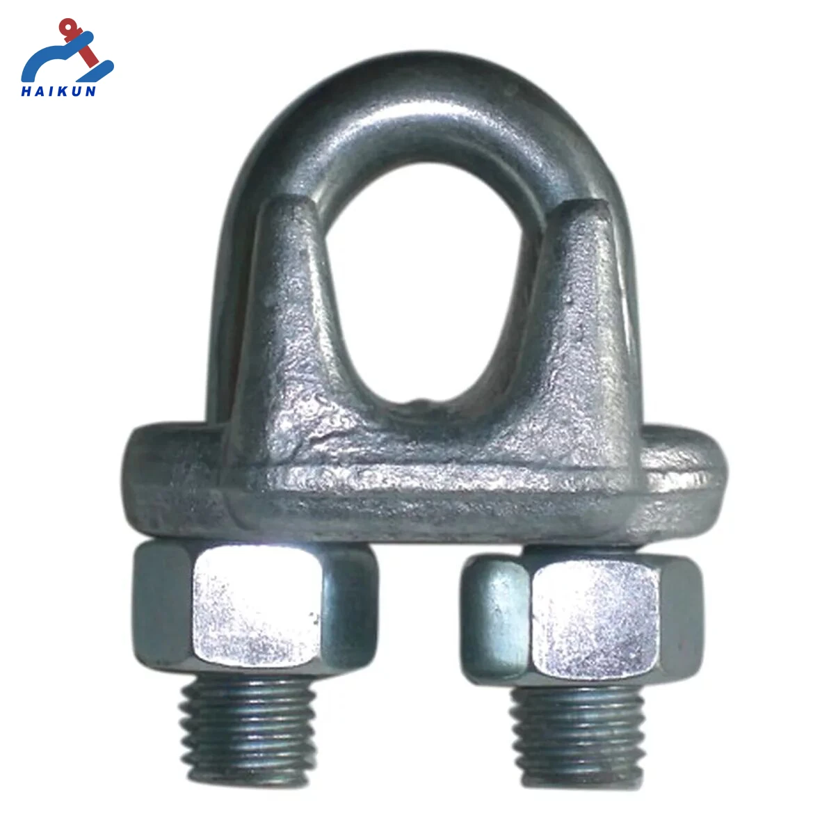 450D11 Carbon Steel Galvanized Clamp US Type Drop Forged Wire Rope Clamp