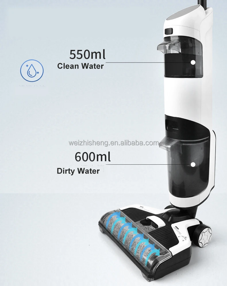 Dry and wet UV cordless hand held vacuum cleaner Floor washer