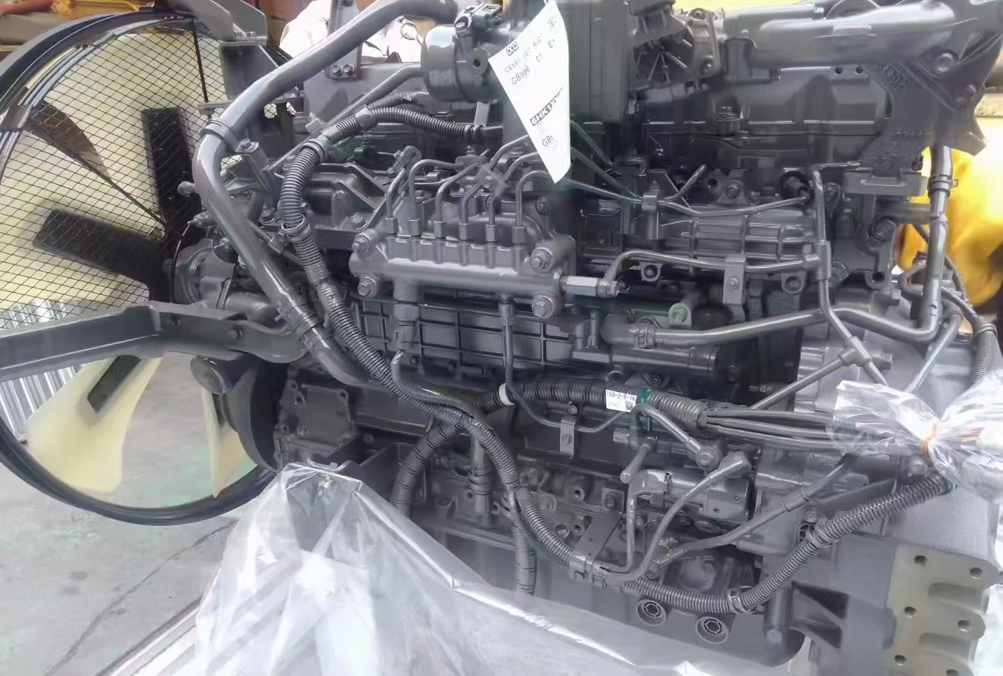 Isuzu 6BG1 дизельный lnine 6-цилиндровый судовой двигатель с непосредственным впрыском водяным охлаждением