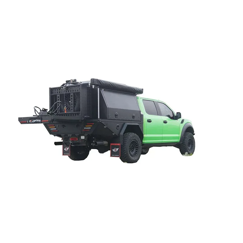 New Best High Quality Off Road Truck Ute Canopy Truck Tool Box For Sale One-piece tent