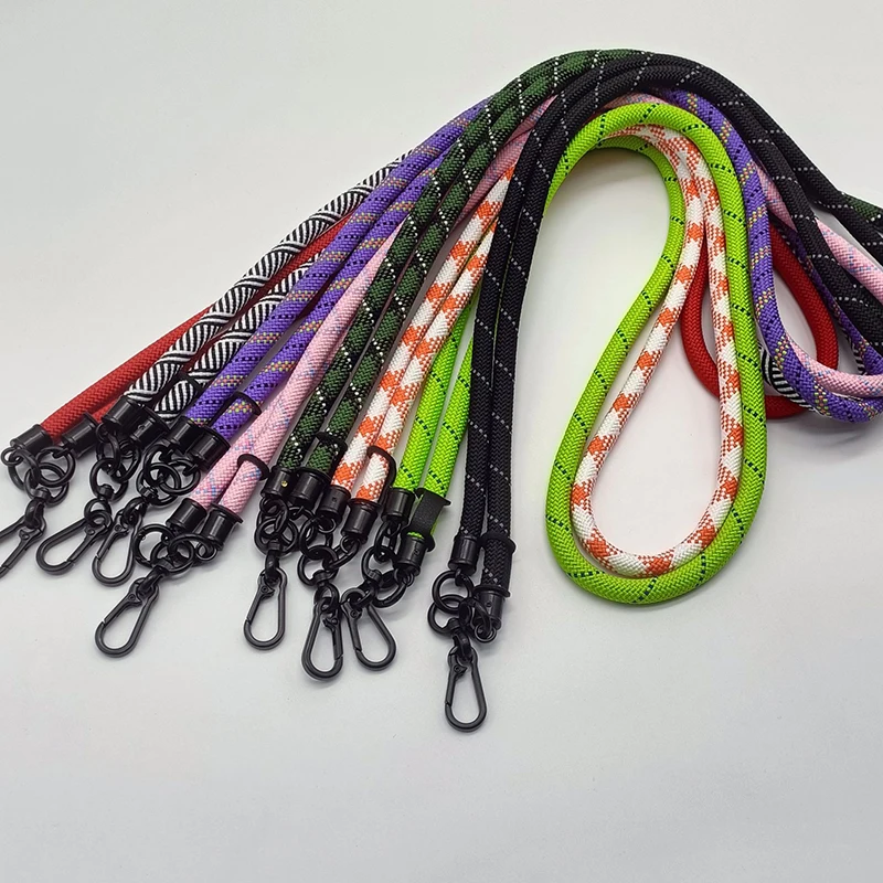 10mm Thick Mobile Phone Necklace Durable Camera Strap Custom Logo Phone Hanging Strap Universal Cell Phone Strap Lanyard Men