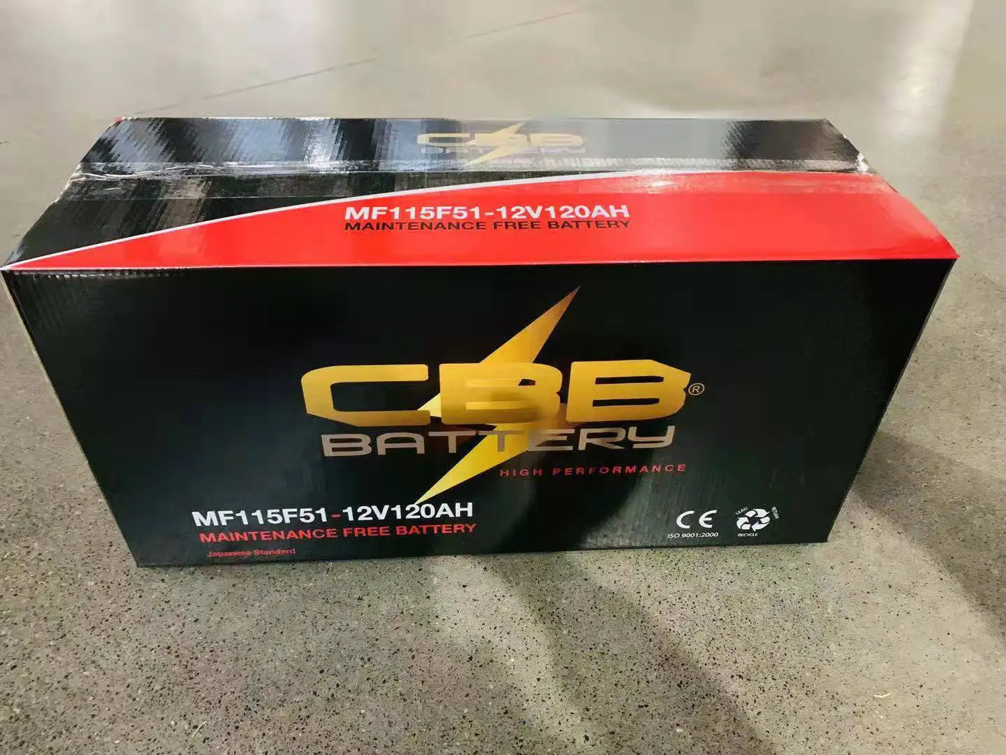 12V 120ah Car Truck Starting N120 automobile Vehicle lead acid Battery