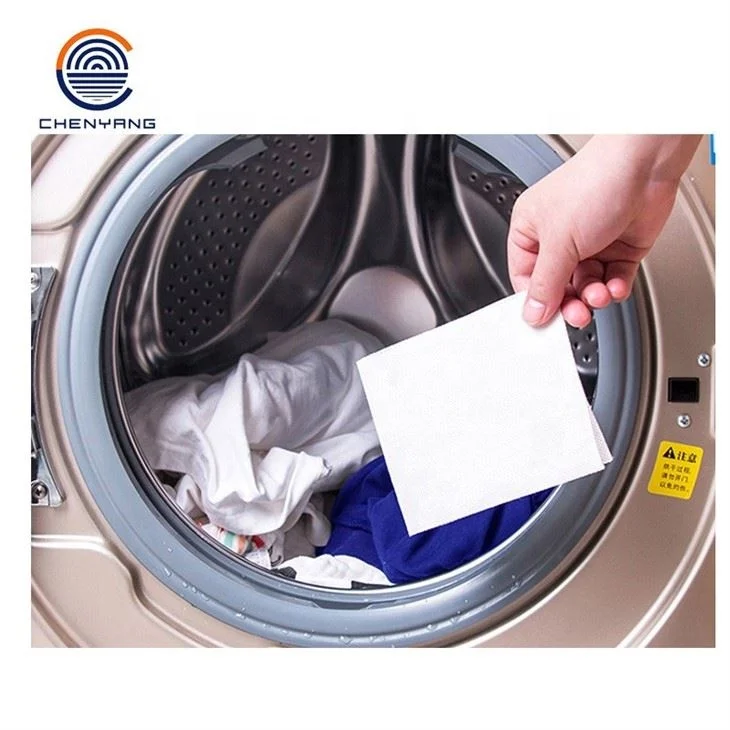 Nonwoven spunalce colour catcher lanudry sheets