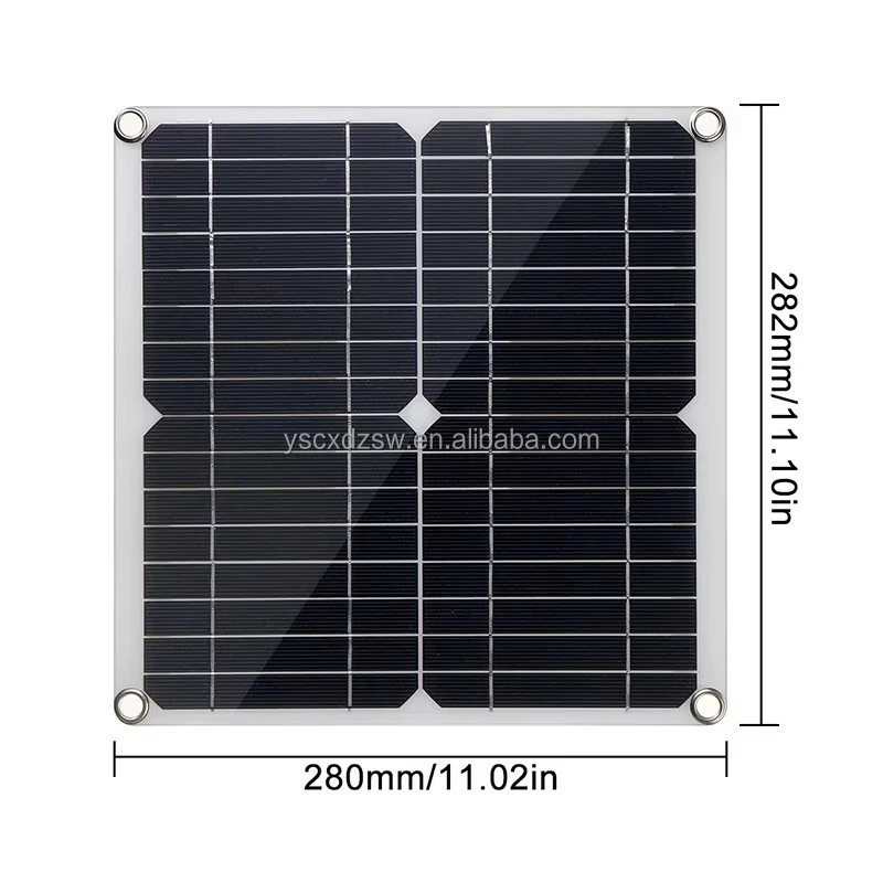 Portable 20w Monocrystalline Silicon Solar Panel Kit Outdoor Mppt Company