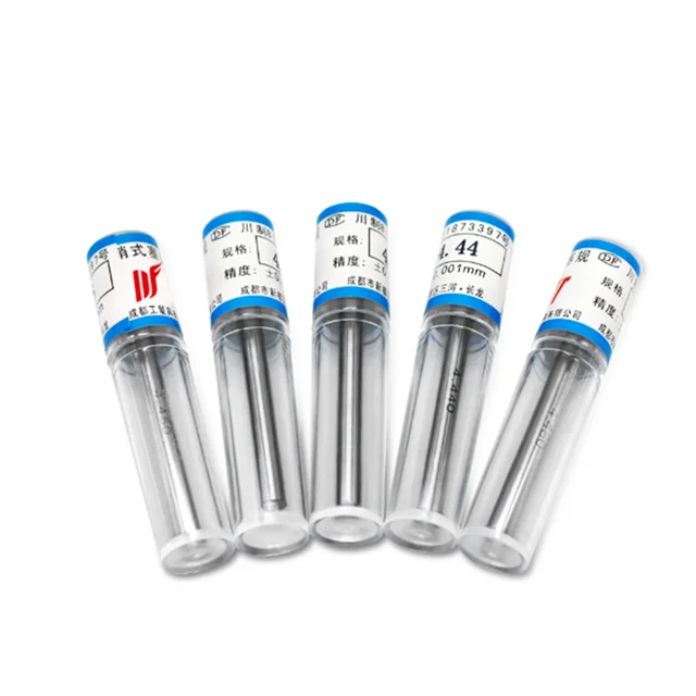 High Precision Measuring Tungsten Steel Pin Gage Carbide Hole Check Pin Plug Gauge Set