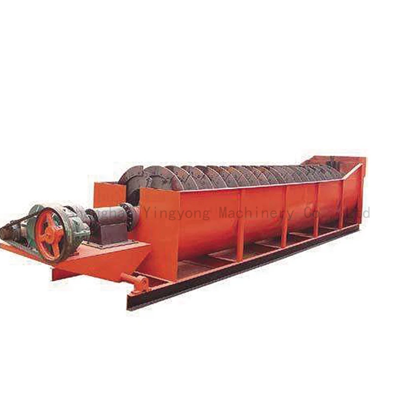 China gold mining industrial gravel spiral sand washer machine price for sale