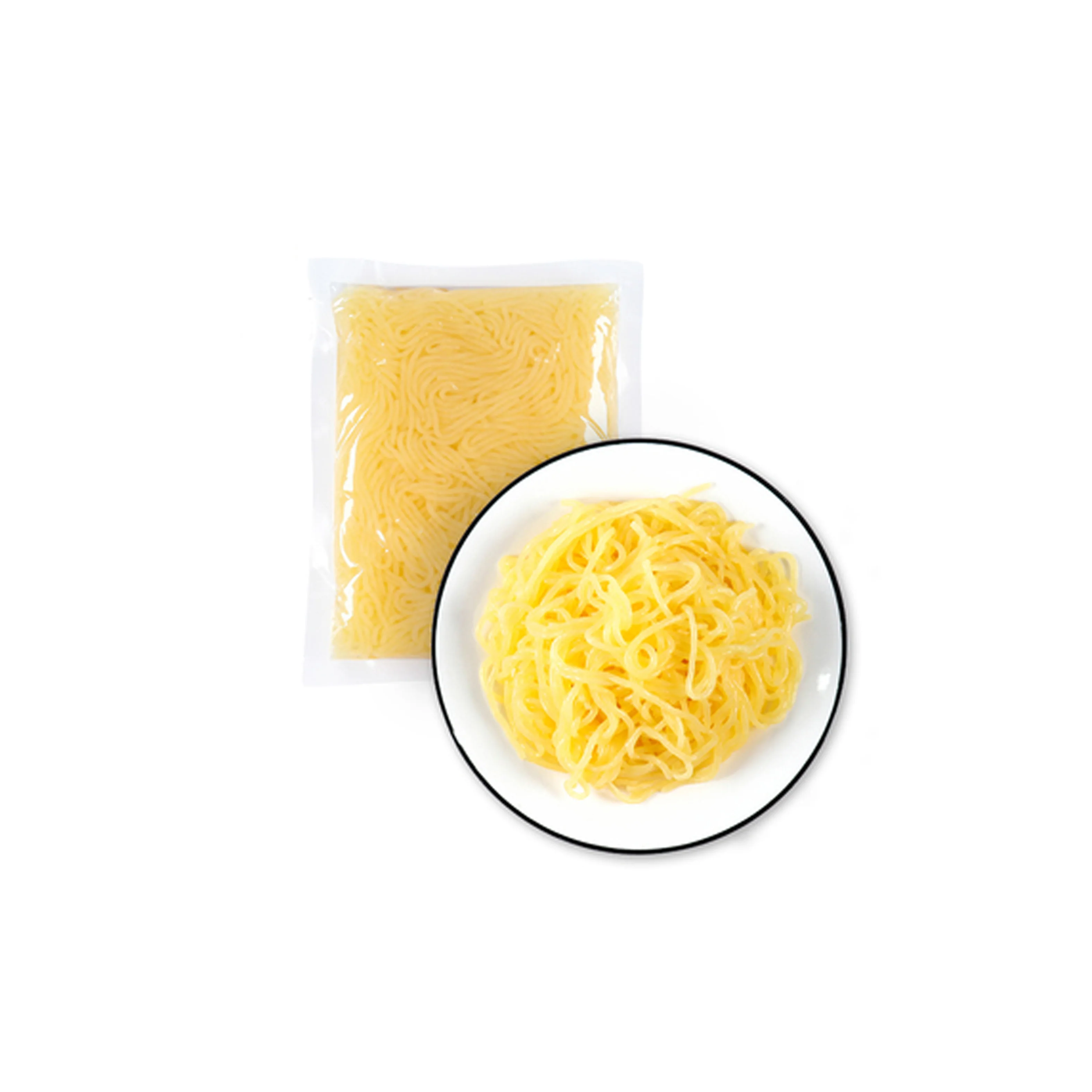 Promotion Delicious Smooth Taste 0 Additive Fast Food Pumpkins Slimming Noodles Instant Noodles Konjac Noodles