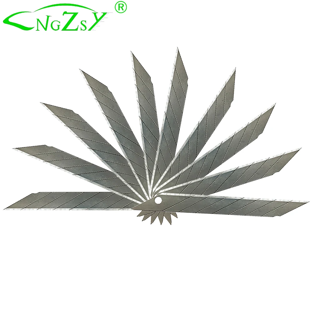 Канцелярские принадлежности, универсальный нож, сменные лезвия из легированной стали, Сменное режущее лезвие для универсального ножа, резак для бумаги, пленки E03