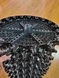 Root Prunig Plastic Indoor Plant Pots,Plastic Root Control Container Black Air Growing Pots Plastic Pots For Nursery Plants