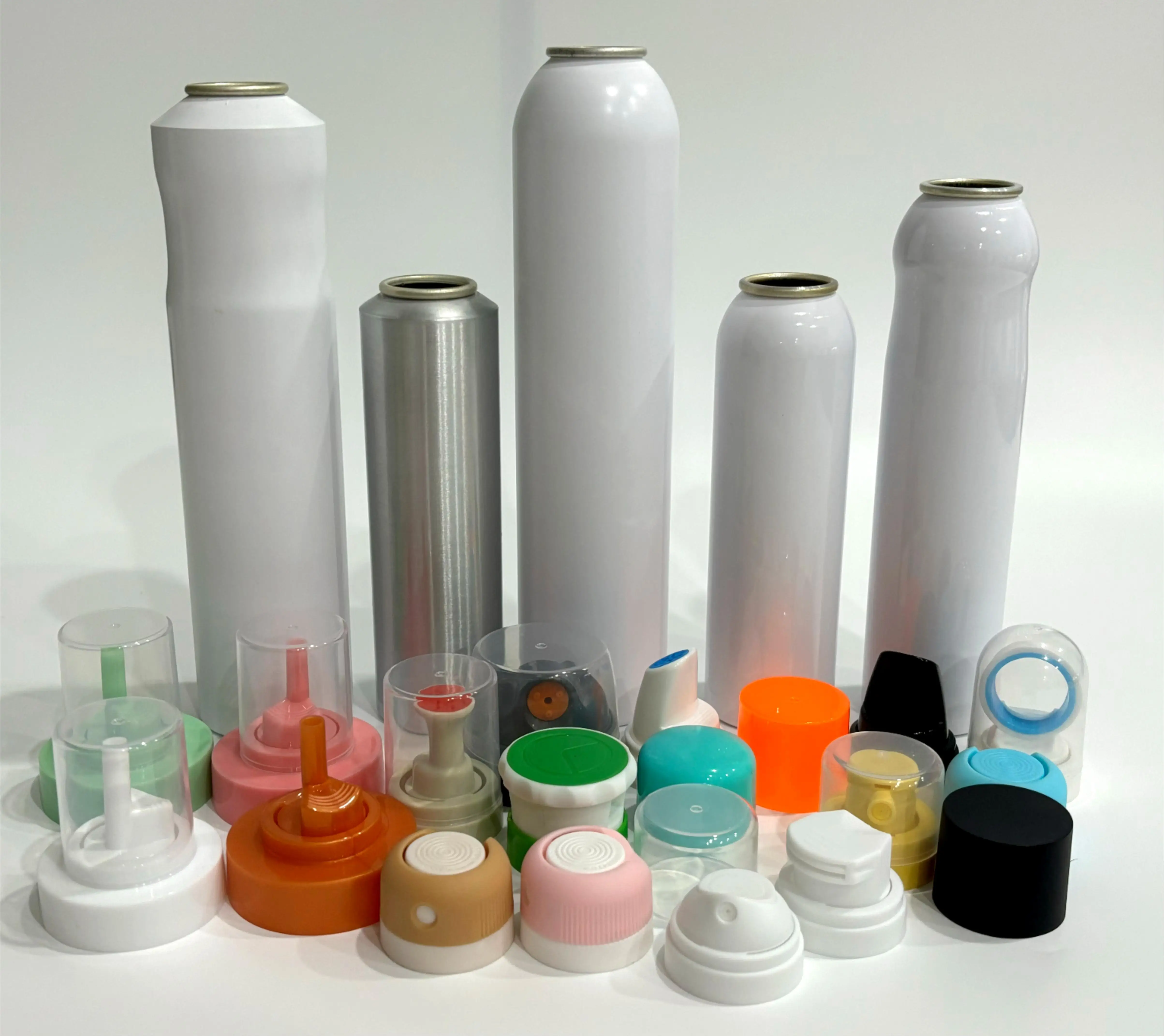 Customize Aerosol Metal Can 50ml 75ml 100ml 120ml 350ml Aluminum Aerosol Can for Body Spray Cosmetic Industrial Use