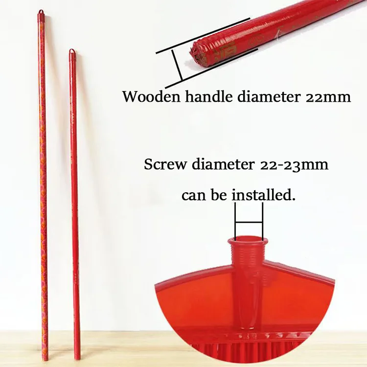 Factory Price Wholesale Price 120cm 97cmnatural Wooden Brooms And Handle Or Mop And Stick