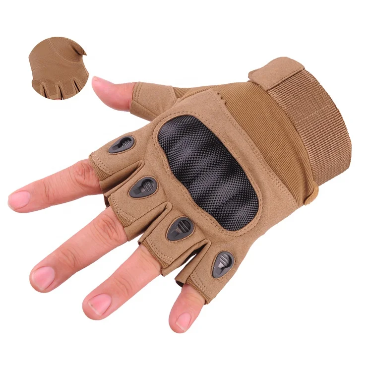 Army Police Tactical Combat Hard Knuckle Shooting Hunting Gloves