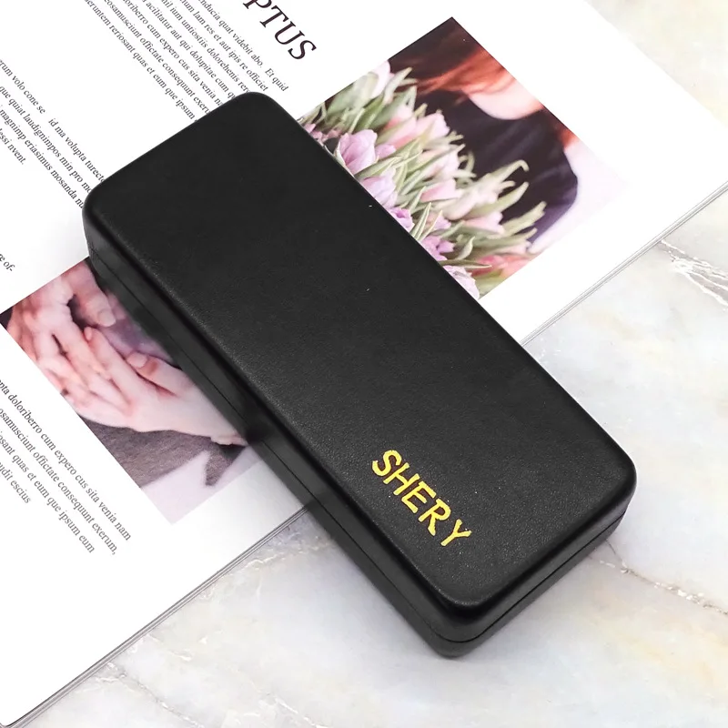 2021 Wholesale Custom Logo Luxury White Eyeglasses Box Pouch Bag Sunglasses Packaging Set Hard Sunglass Case