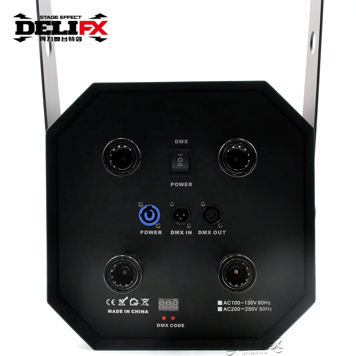 DELIFX onboard DMX control system CO2 machine stage DJ 4 nozzles hanging Cryo Jet Co2 machine for Indoor party disco ballroom