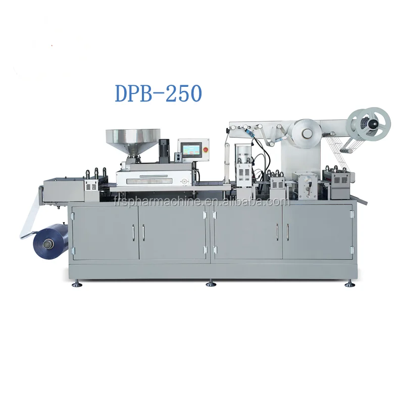 DPP-260 полностью автоматическая мини-машина для упаковки в блистерную упаковку, ПВХ, алюминий, медицинская упаковка, продукты питания, электрические, ISO9001 1200 кг ZHE