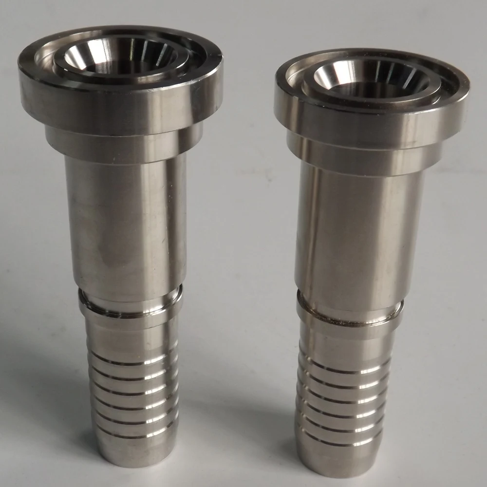 Hydraulic Hose Fittings SS 304/316 Hose Fittings High Pressure Fittings Hexagon Custom Made Male Casting 3 Years 100% Inspection