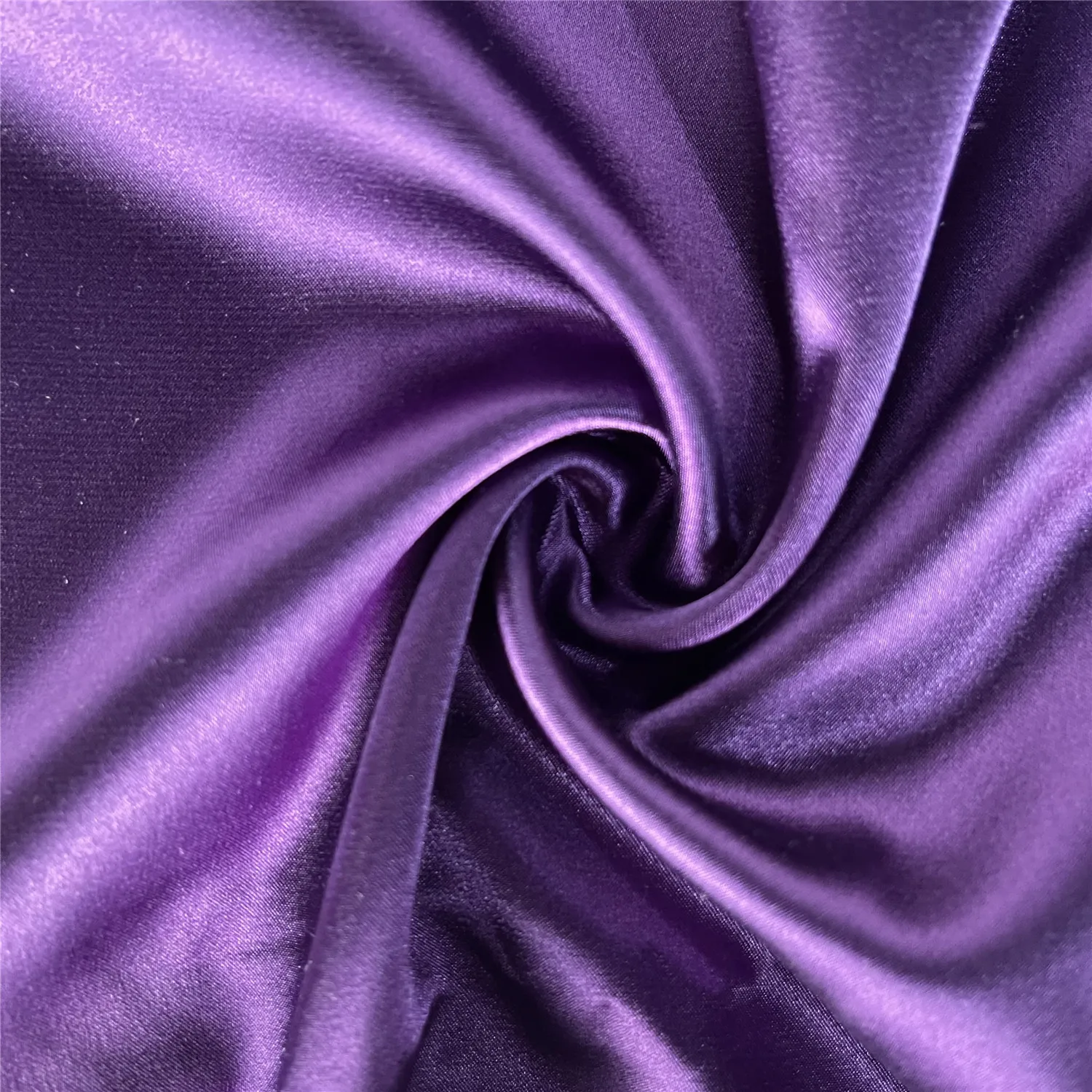 
Best quality custom color stretch silk satin fabric solid color woven for garments 