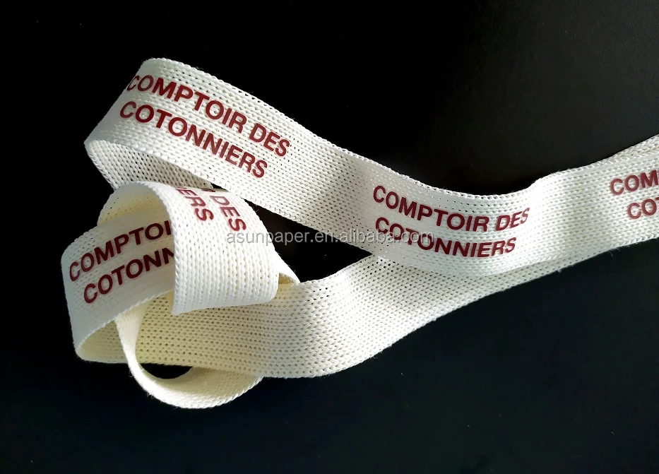 100% paper material Fsc knitted paper cord for shopping bags
