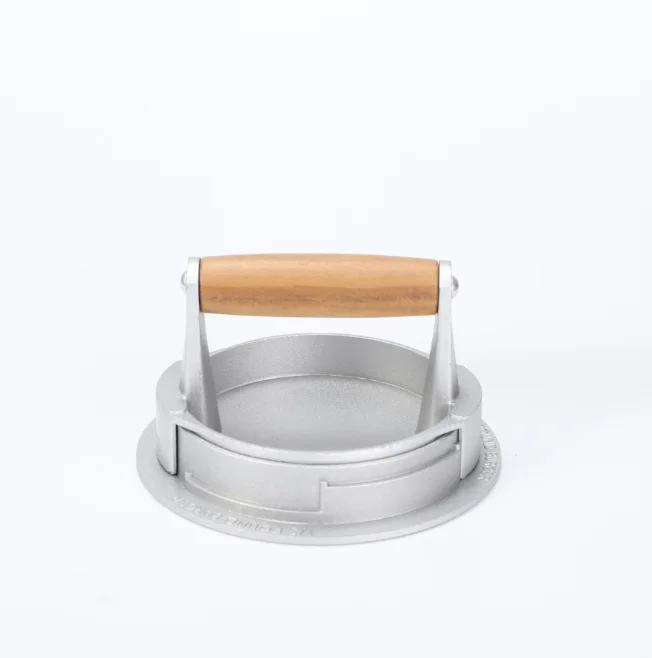 Custom Cheap Non-Stick Wholesale Price Aluminum Hamburger Patty Maker For Stuffed Burgers