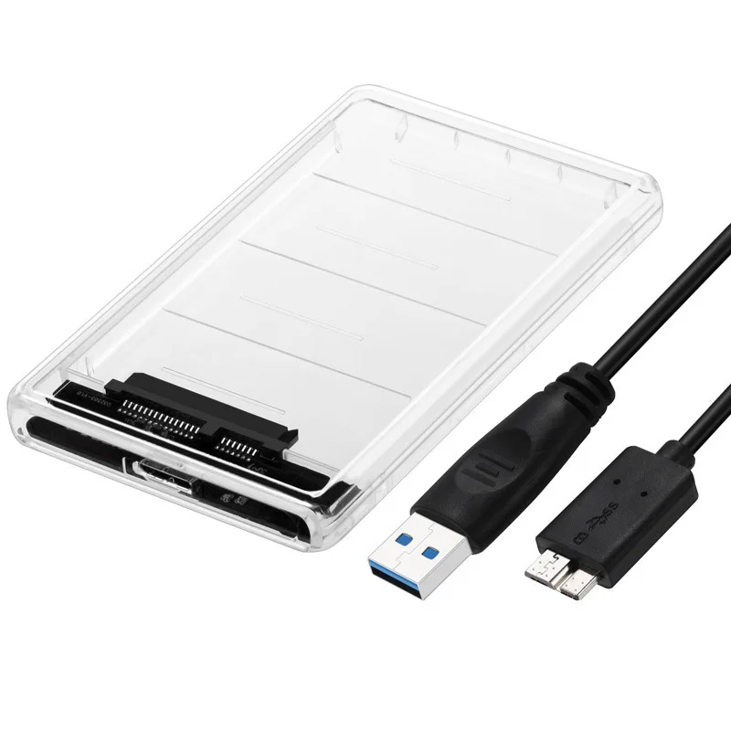 Корпус внешнего жесткого диска USB 3 0 2 5 дюйма Корпуса для ноутбука SATA HDD