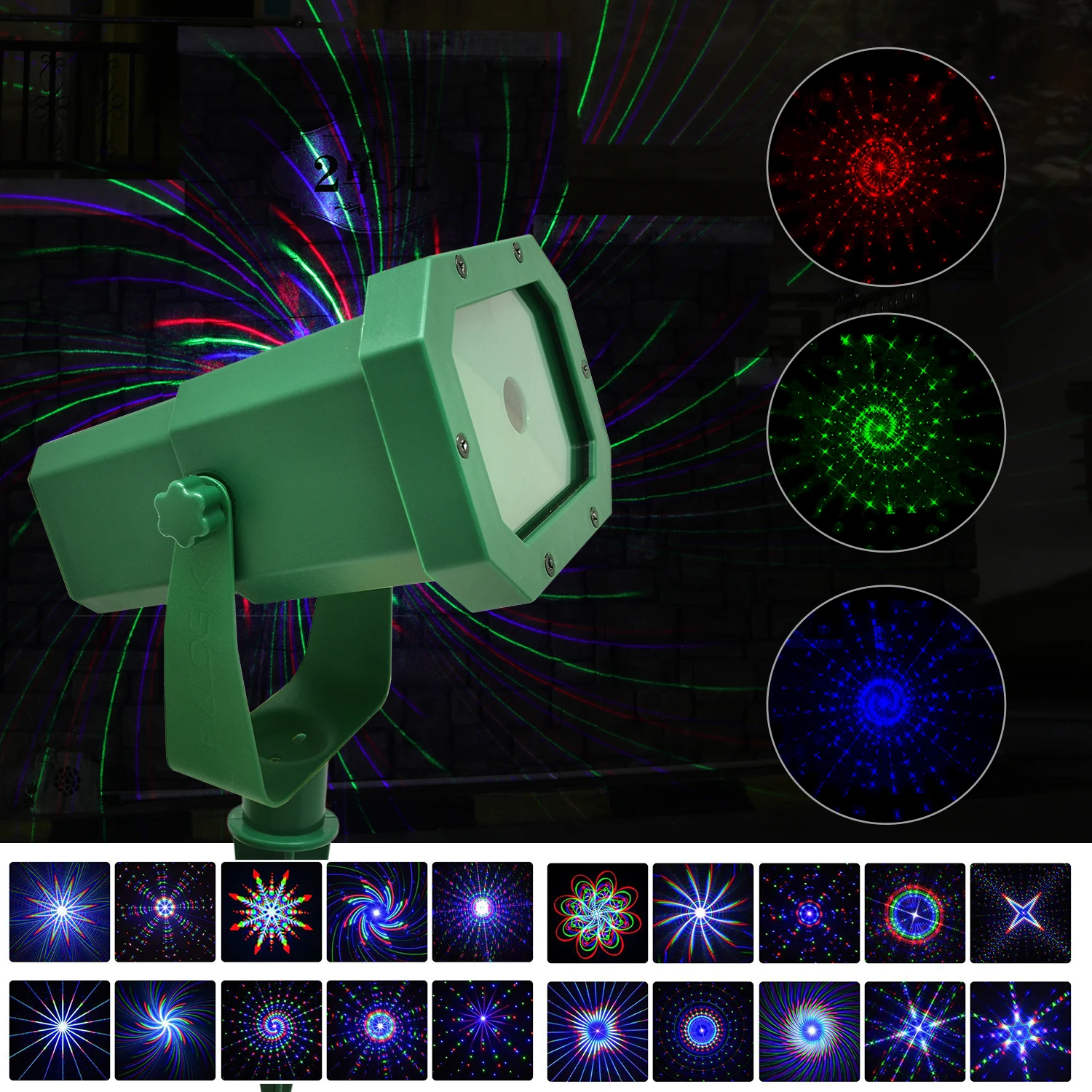 Activated Party Lights with Remote Control Dj Lighting RGB Disco Strobe Lamp 14 Modes Stage Par Light