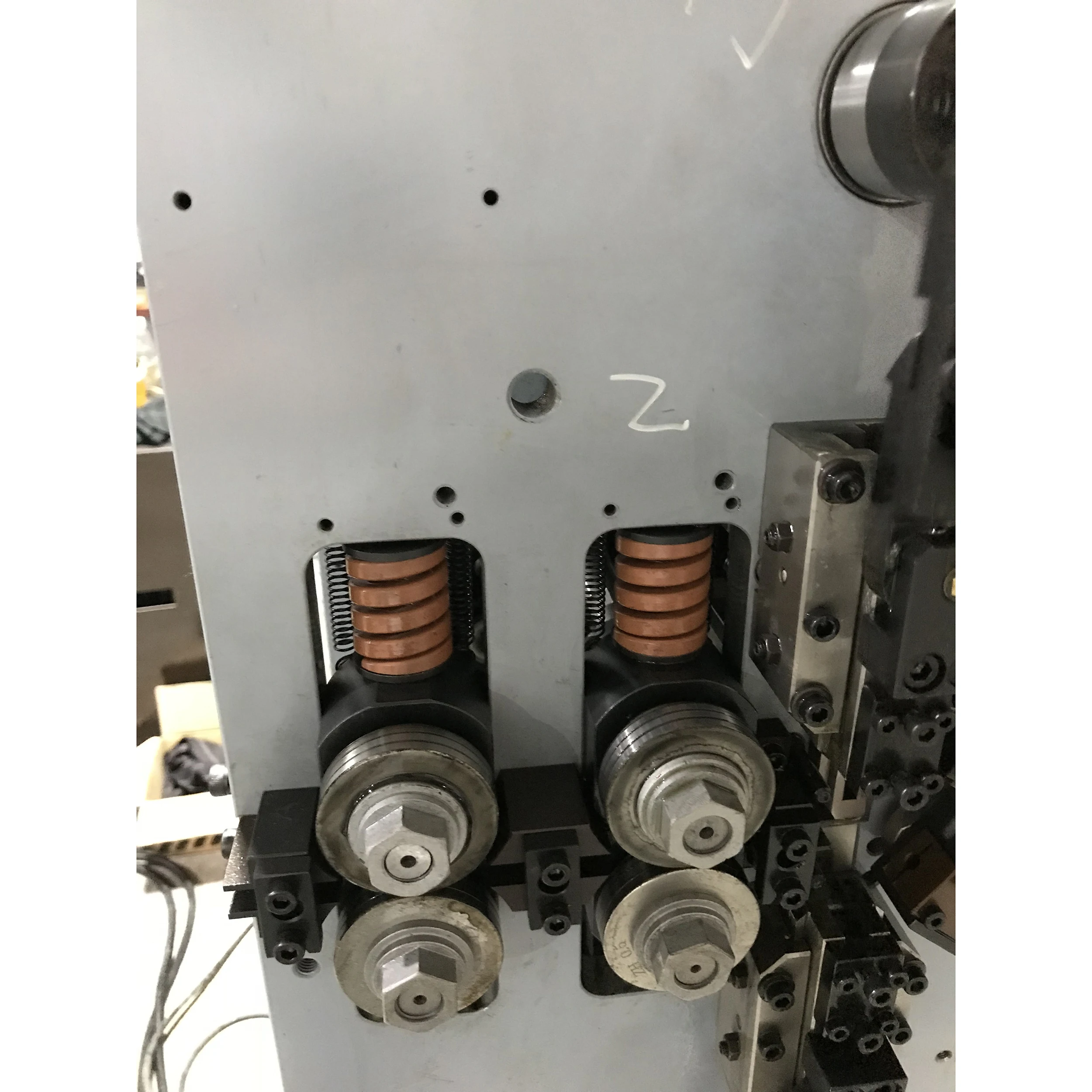 Heavy duty mold spring  compression spring coiling machine 8mm wire thick