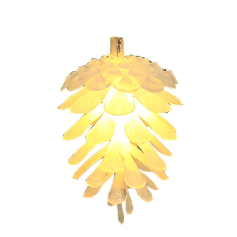 Factory Price 2AA Battery Operated 1.5 Meters Length 10 LED Pine Cone Decorative Lighting Christmas LED Lights