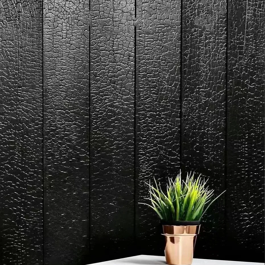 Solid Wood Decorative Wall Covering Panels 3D Decorative Wall Panel Sheet for Interior and Exterior Wall Decoration