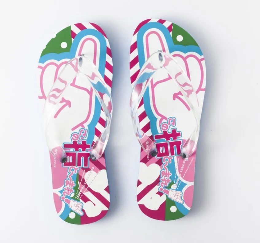 Cheap Custom Outdoor Latest Eco Friendly Wholesale Factory Summer Beach Style Cartoon Flip Flop