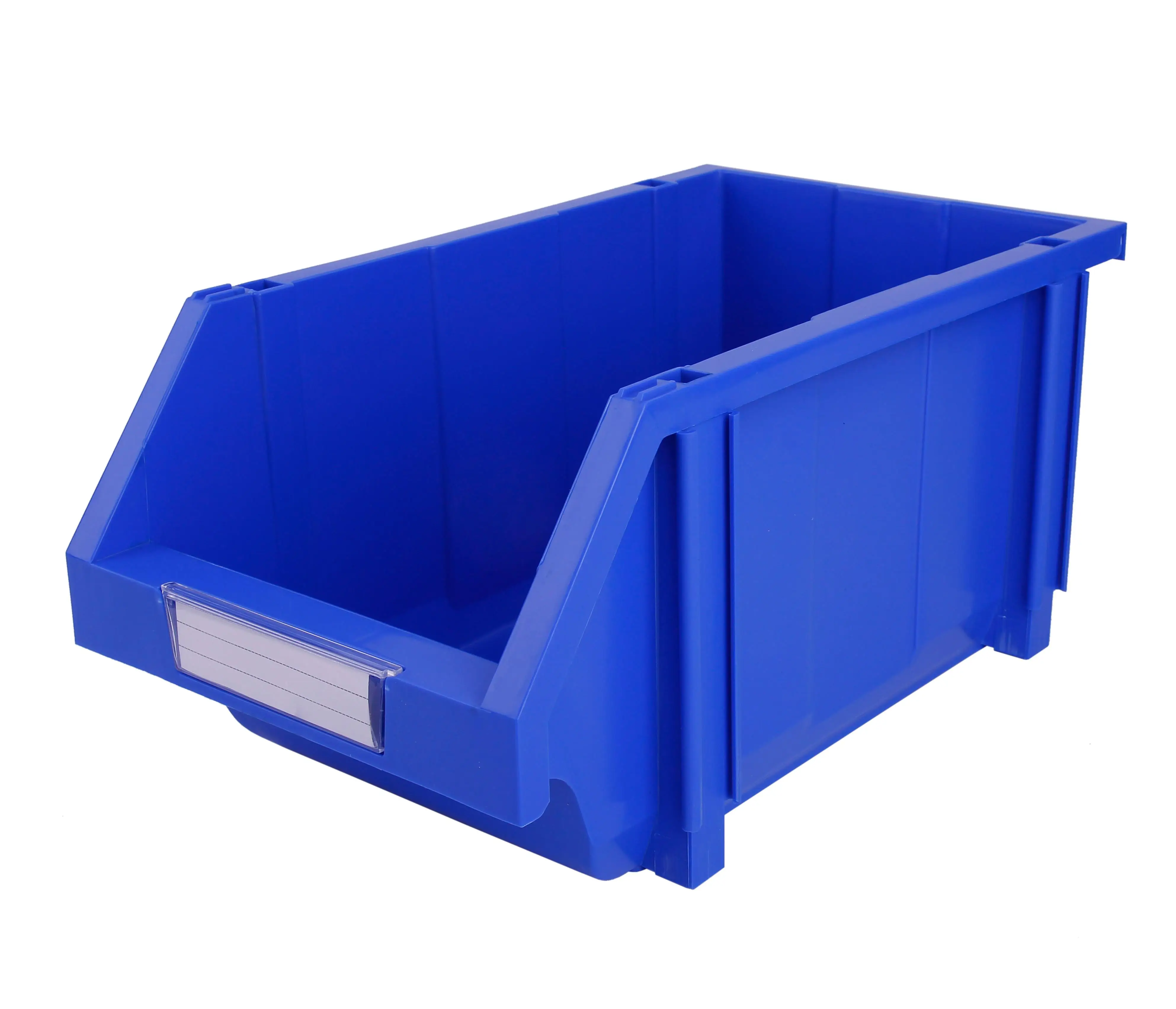 Open hopper front bins equipment storage plastic bin box medicine storage plastic shelf bin