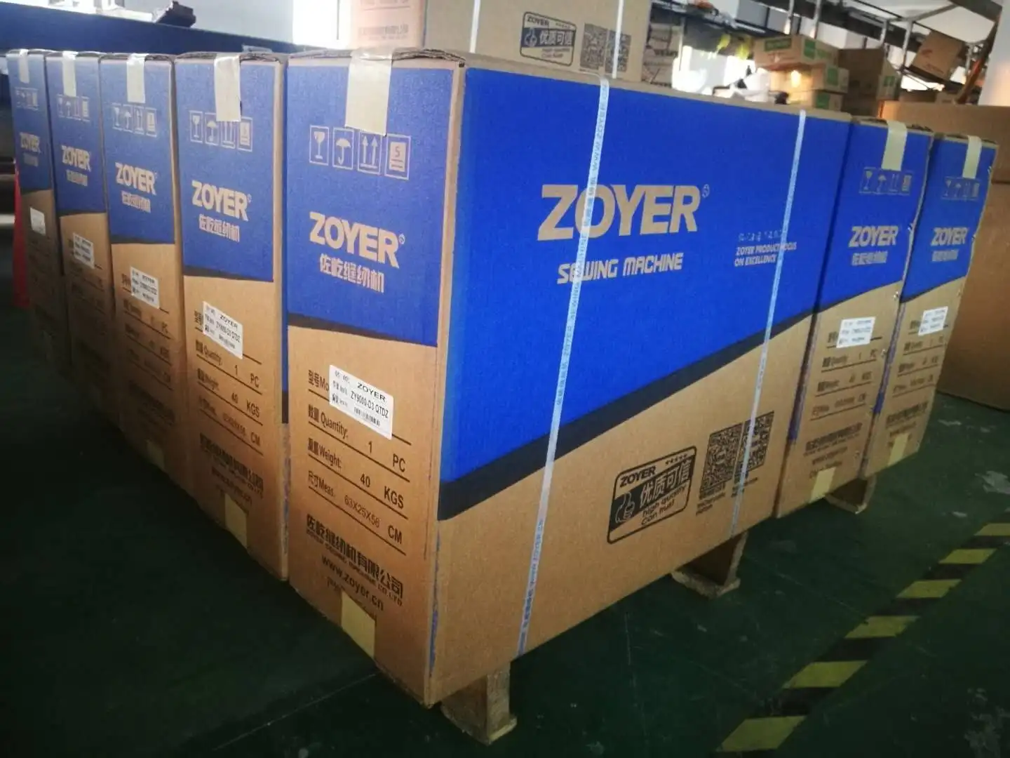 ZY9000-D4 Direct Drive Auto Trimmer Lockstitch industrial sewing machine for garment factory