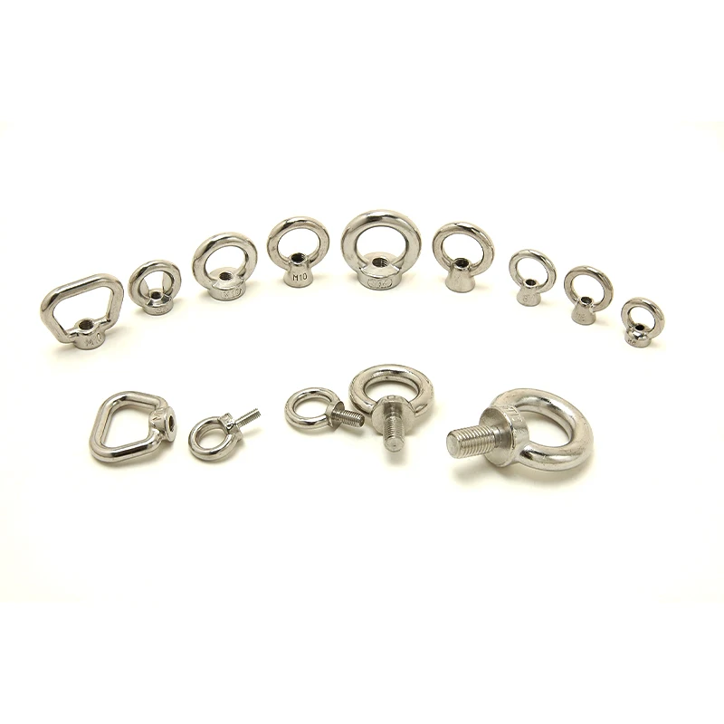 Manufacturer Well Made 304/316 Stainless Steel Jia M20 M22 Weldless Eye Nut