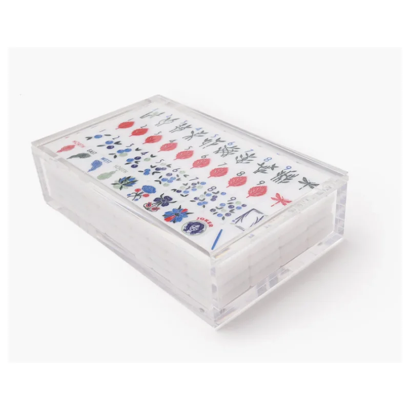 holder rack box acrylic rummy malaysia american custom mahjong tiles set