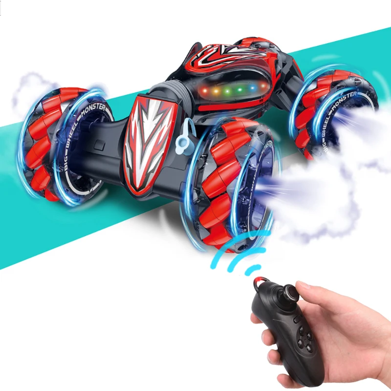 
2021 Spray car Double Sided 3 in 1 Sensing Controller Car Monster Truck Rc 
