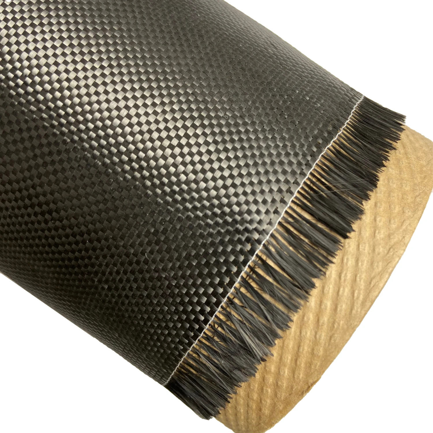 Activated Carbon Fiber Manufacturing high quality Ultra Thin 6k400gCarbon Fiber Cloth Roll for sale