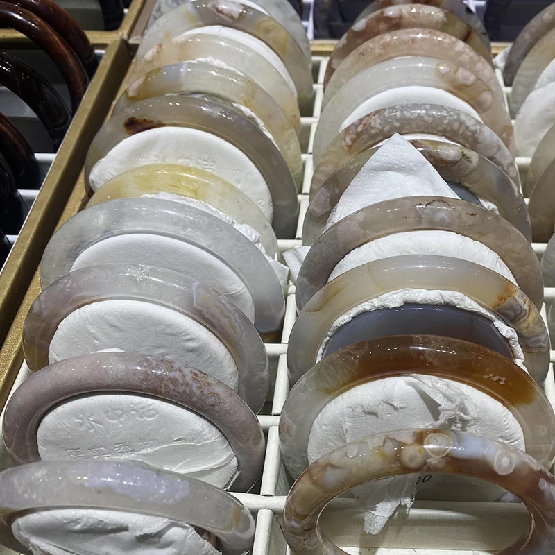 wholesale Natural Crystal bracelet high quality sakura agate bracelet crystal jewelry for gifts