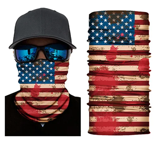 Acorlife wholesale new Custom each country Buffs With Your Own Logo Neck Gaiter Sublimation Printing Neck Tube Seamless Bandana
