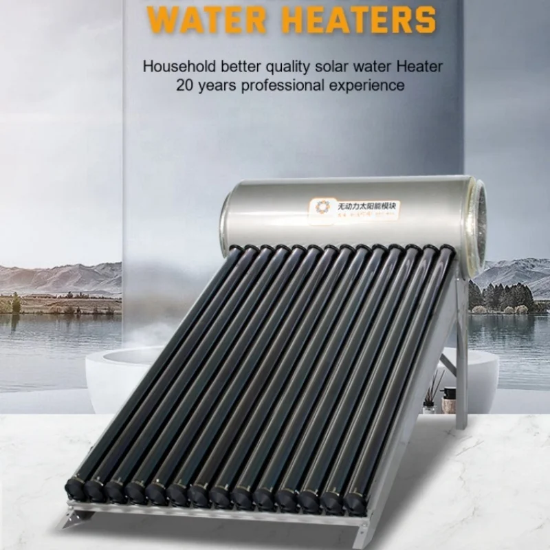 popular heat pipe evacuated tube stainless steel Solar water heaters