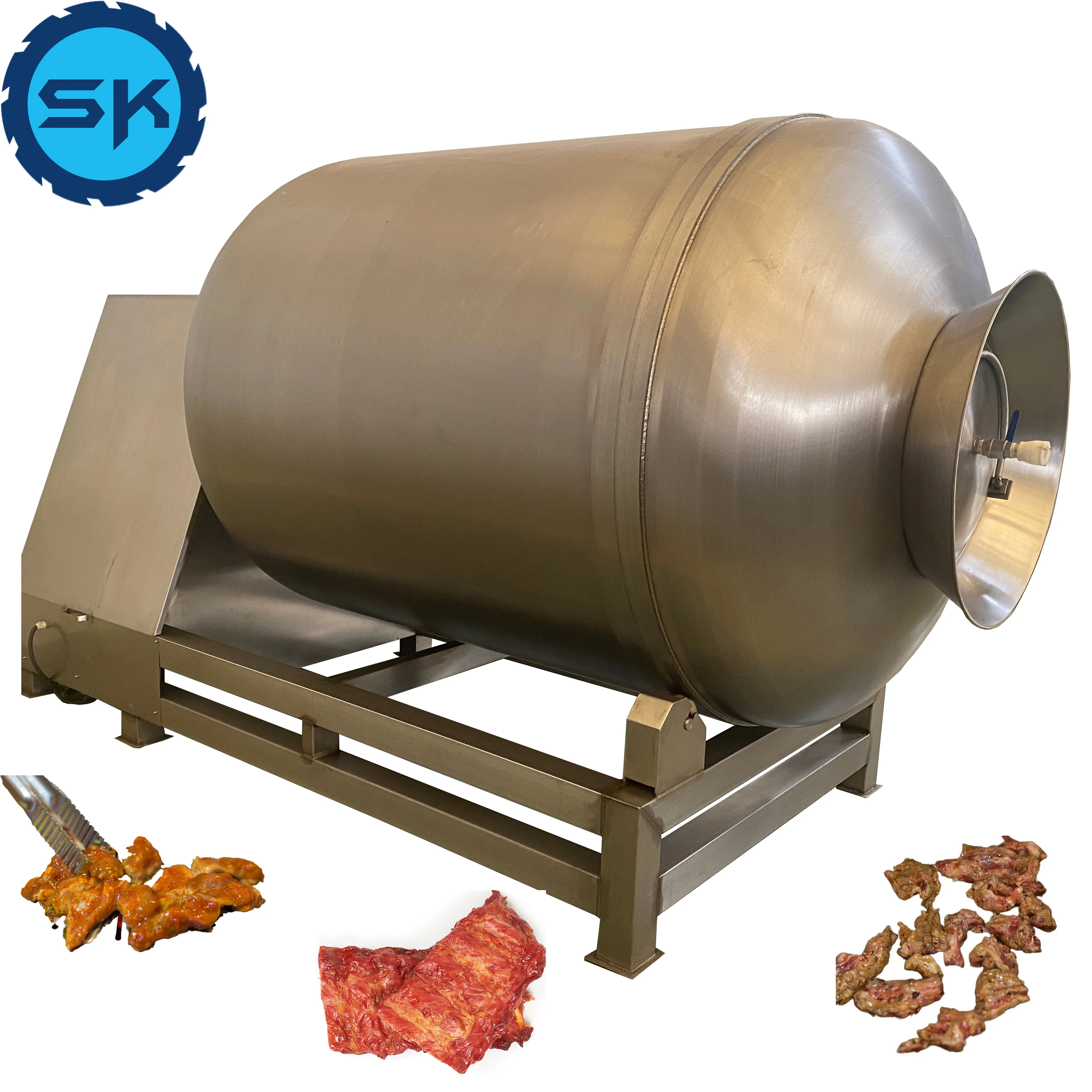 Automatic Beef Jerky Chicken Roast Pork Marinating Vacuum Tumbler Machine