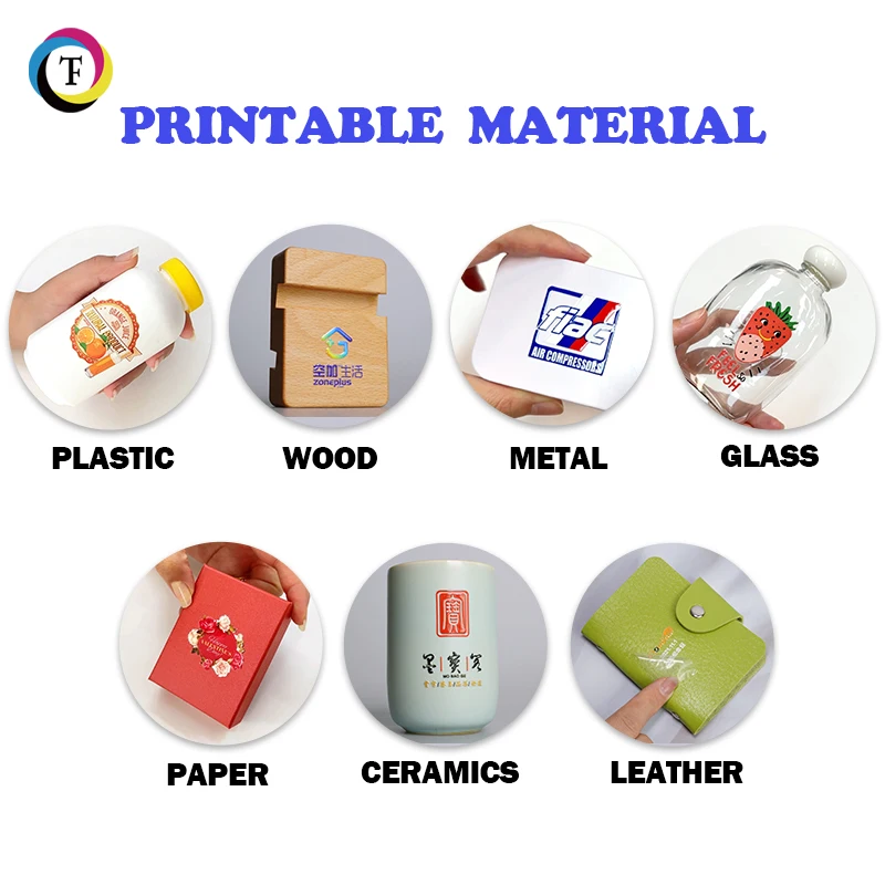 A1 60cm UV DTF Printer With Laminator DTF Impresora De UV Led Light Roll To Roll Multi Colour UV DTF Crystal Logo Printer