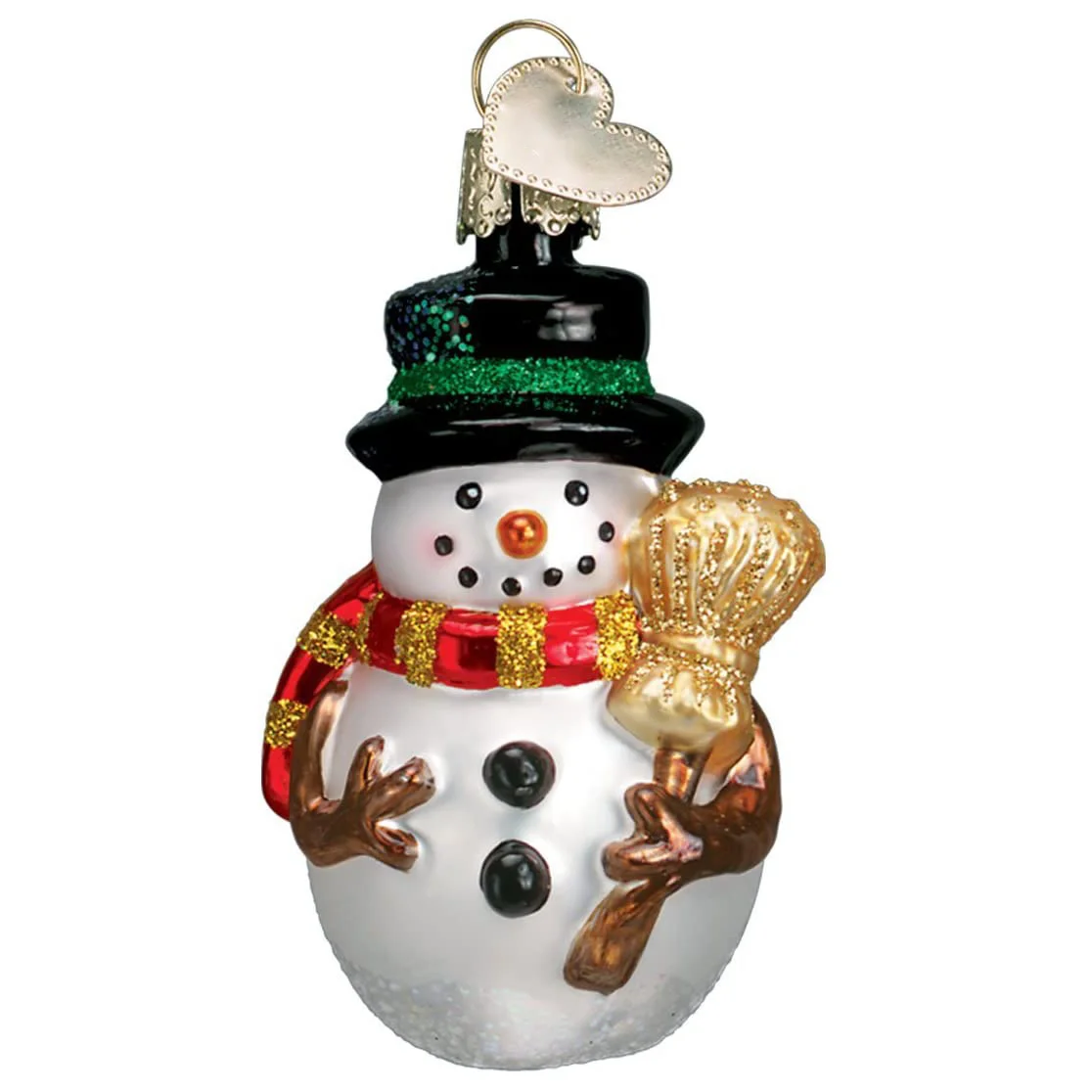 Christmas Mini Ornament Sets Glass Blown Ornaments for Christmas Tree Snowman,Christmas hanging decoration Eco-friendly