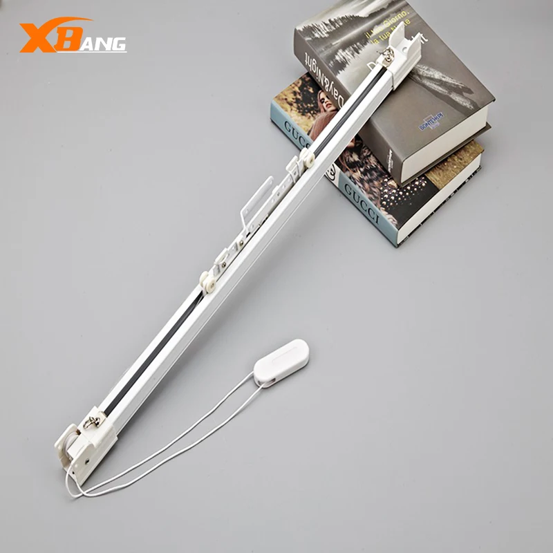 Factory Price Discount Curtain Rail Manuel Hand Pull Rope System Curtain Track Rail