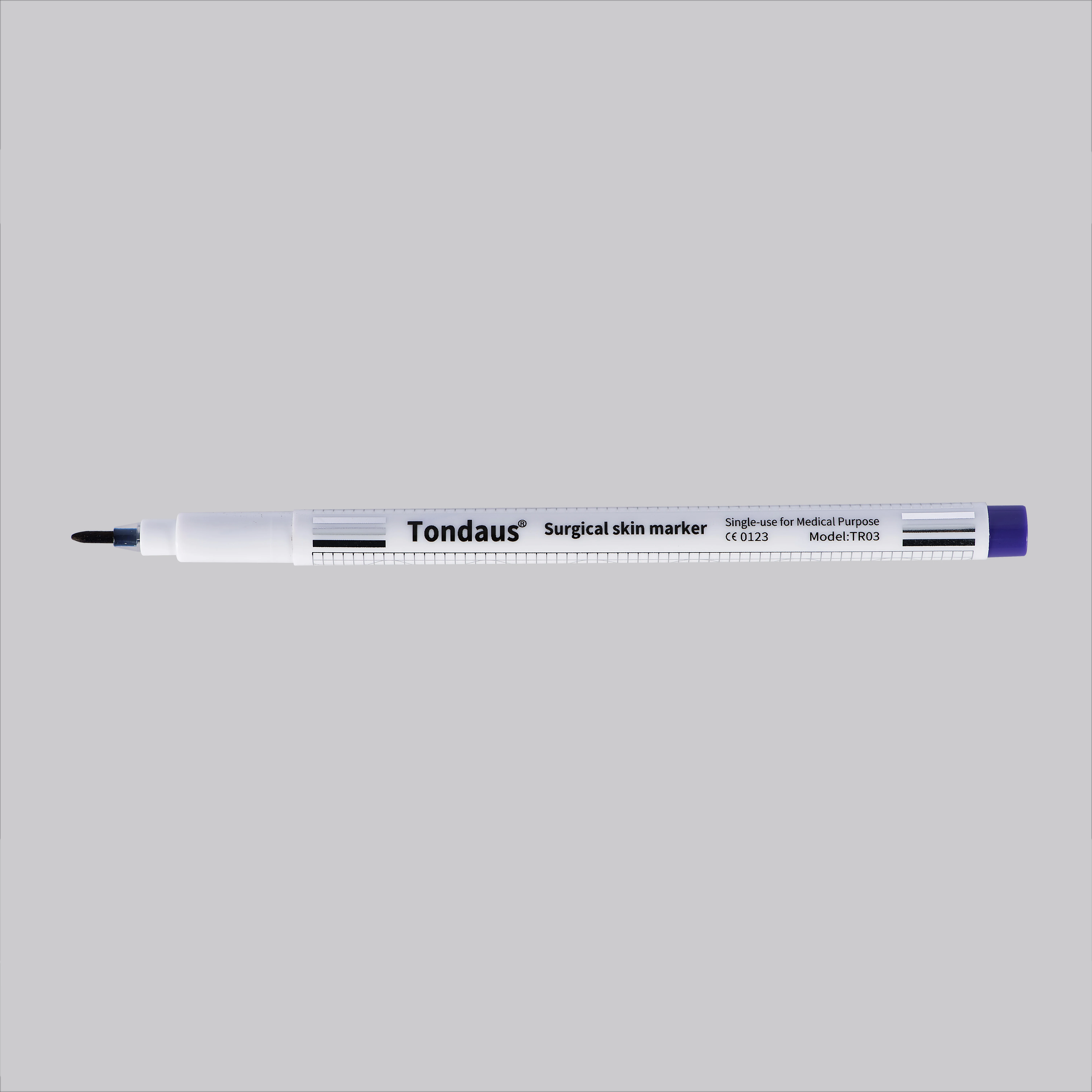 Single Head Good Quality Surgical Skin Marker Pen Tattoo Skin Marker Measure Ruler Set Tool