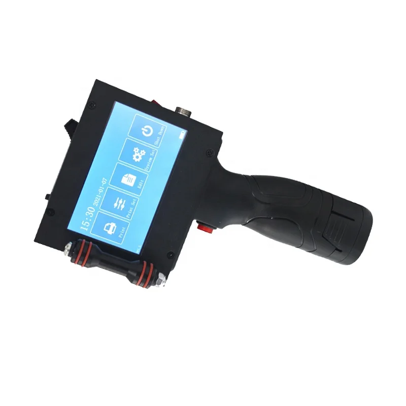 QR Bar Code Corrugated Date Printer Portable Handheld Inkjet Printer logo printing machine