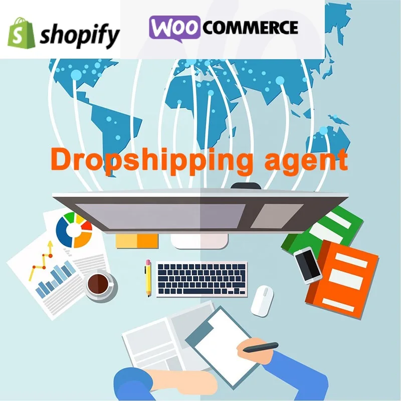 Amazon Ebay Facebook shopify agent partner drop shipping for products Dropshipping shopify sourcing agent